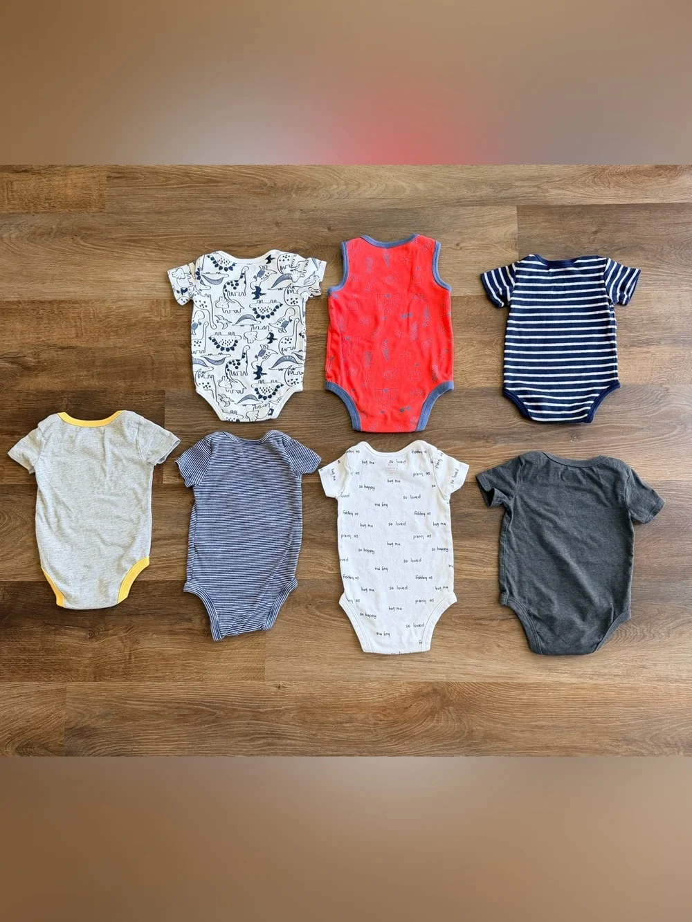CARTER’S | Cat & Jack | Onesie Bundle | Baby Bodysuits | Short Sleeve Lot |